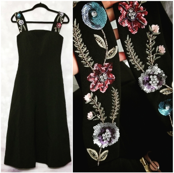 🔥LAST 1🔥NWT TED BAKER JANETA ELEGANT MIDI DRESS - Picture 8 of 14